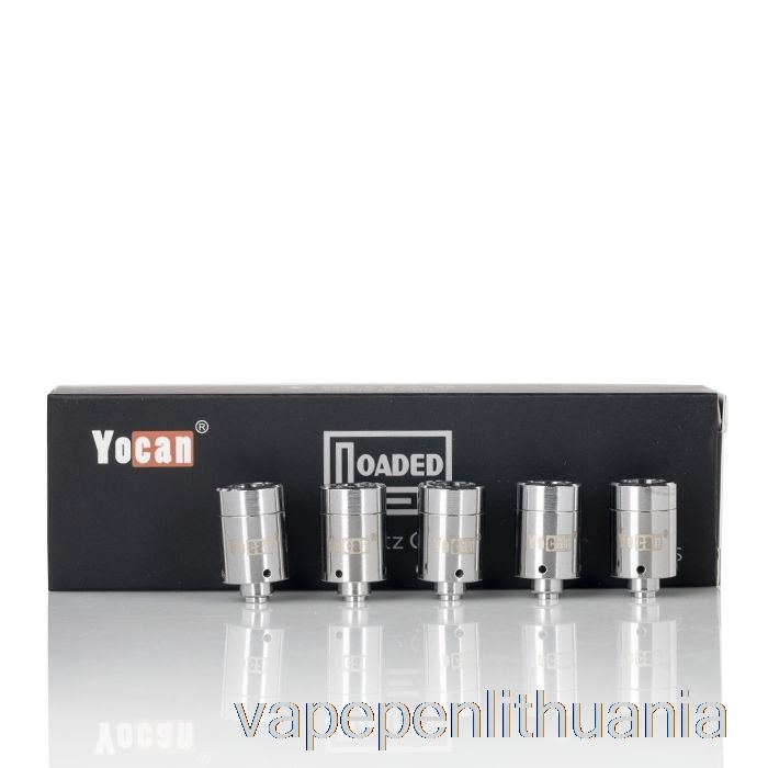 Yocan Pakrautas Kvarcinis Pakaitinis Ritė Kvarcinis Keturkampis Ritės Vape Skystis